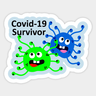 Covid-19 Survivor Sticker